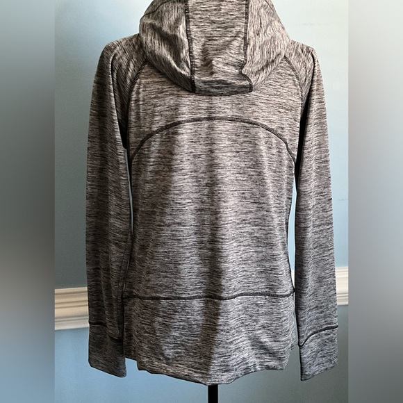 EUC Hooded Zip-Up Jacket Athletic Yoga Gym - Picture 3 of 8